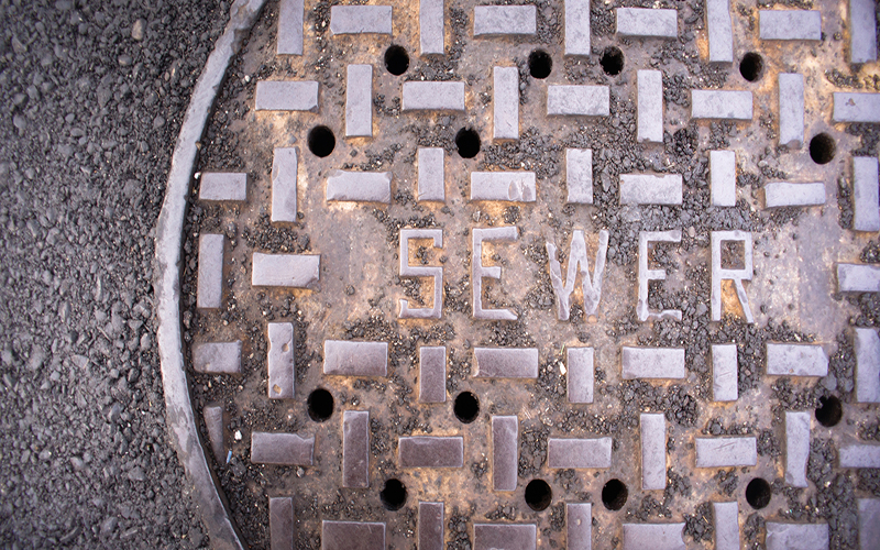 Vanted Manhole Sewer Main Cover Asphalt Side Street Water Drain Sewer Scope Inspection Services